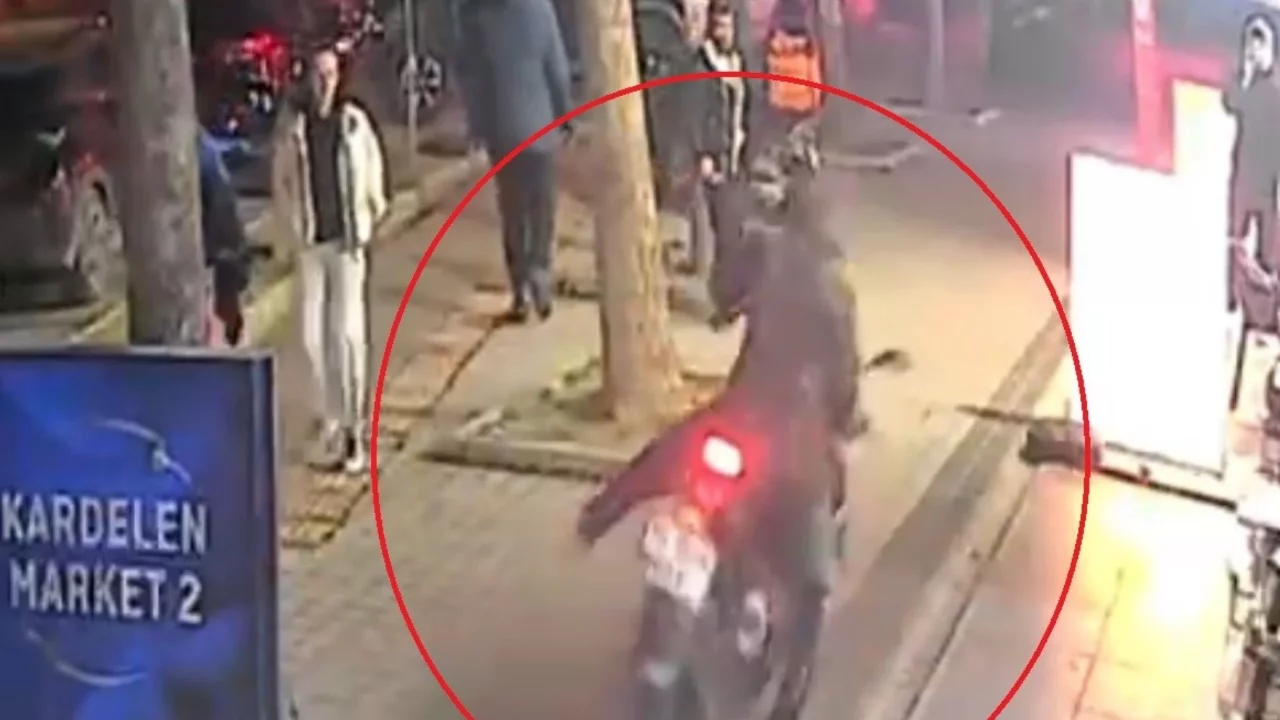 Bursa'da motosikletiyle kaldırıma daldı, tekel bayisinden içki alıp kadınlara sataştı