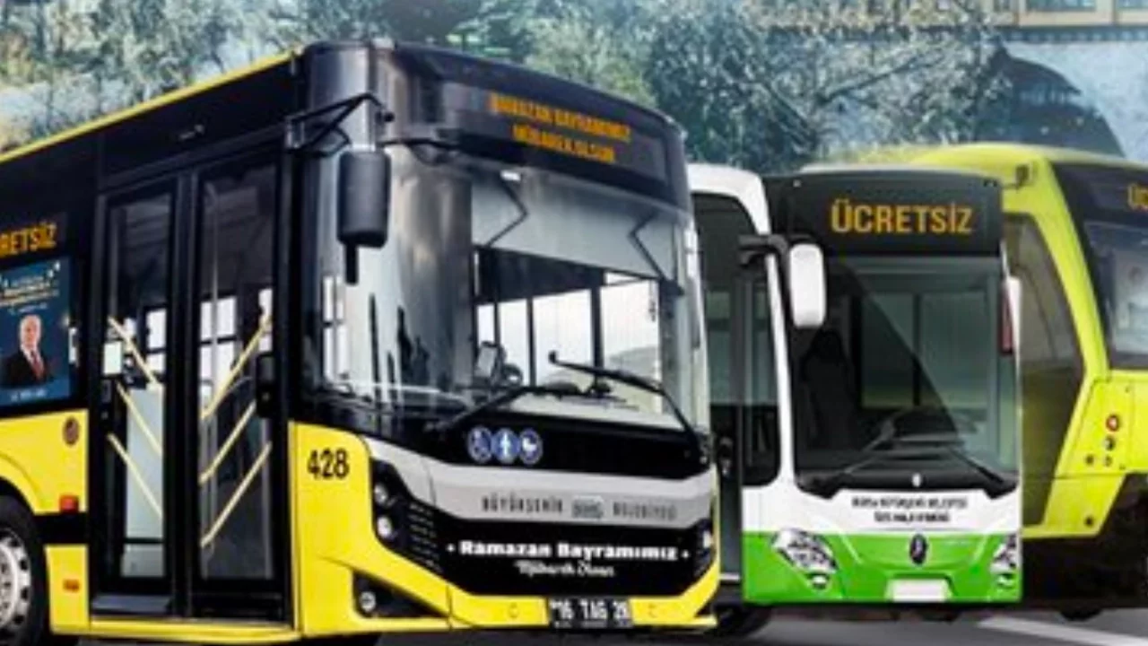 Bursa'da bayramda ulaşım ücretsiz olacak!