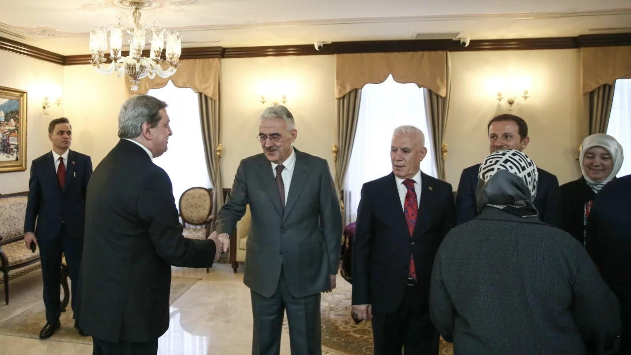 Bursa Valiliğinde bayramlaşma töreni yapıldı