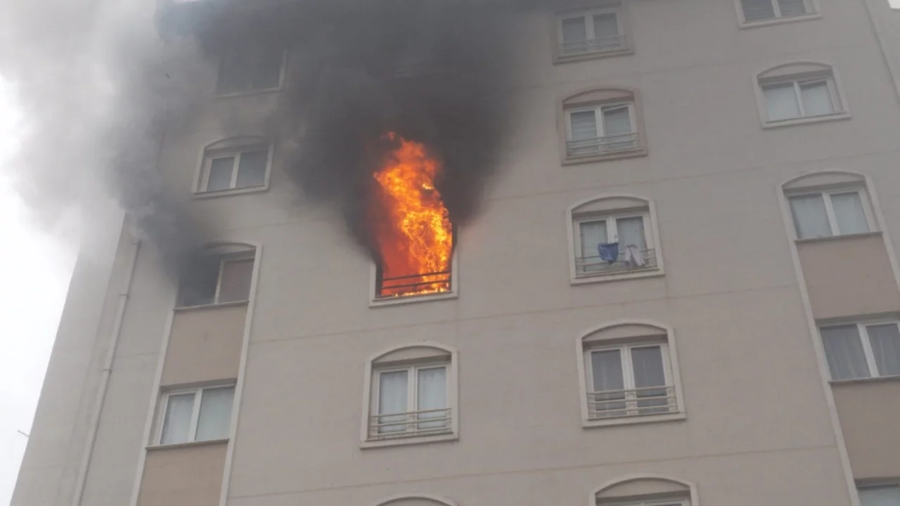 Bursa'da korkutan yangın!