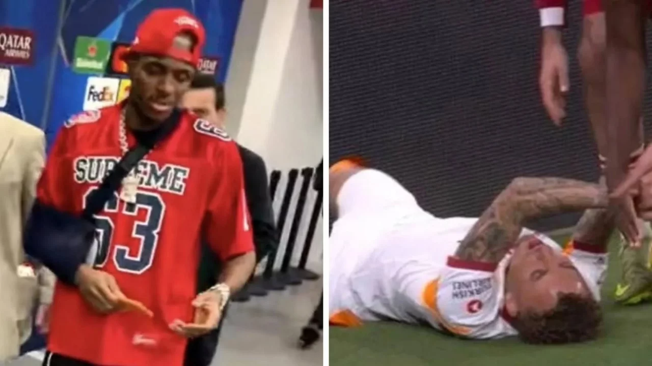 Osimhen ve Noa Lang görüntülü görüştü; Lang bu anları "ikizim" diyerek paylaştı