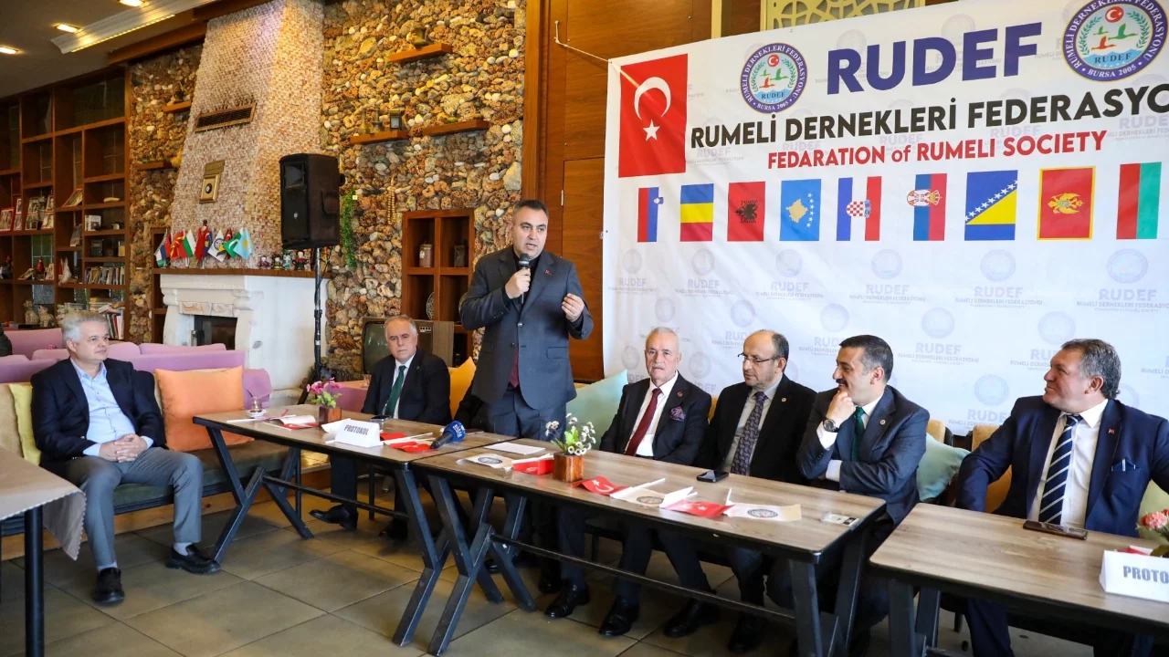 Bursa'da Rumeli Balkan Türkleri bayramlaştı