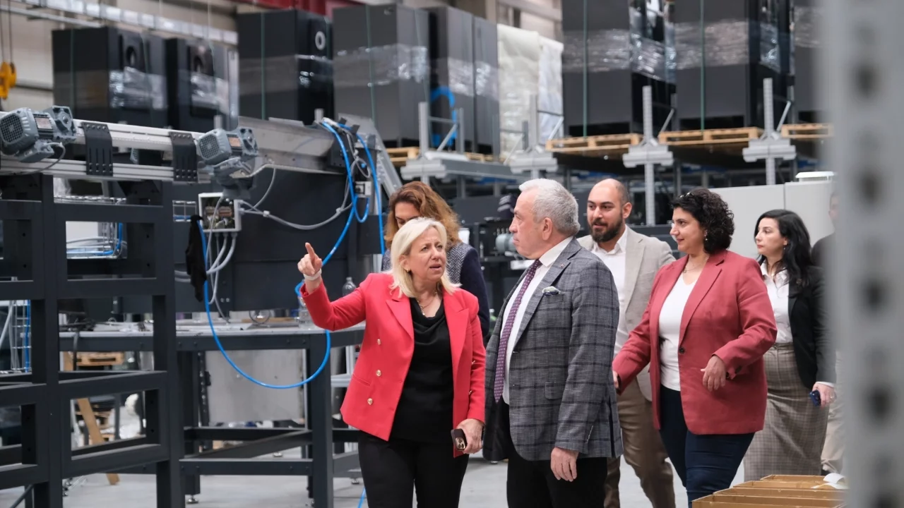 Başkan Şadi Özdemir'den inovasyon ziyareti