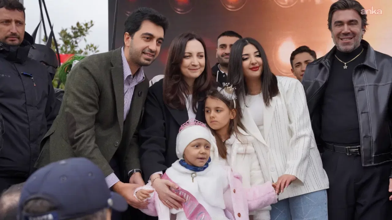 5 yaşındaki Almira kanseri yendi: Gökyüzü balonlarla süslendi!