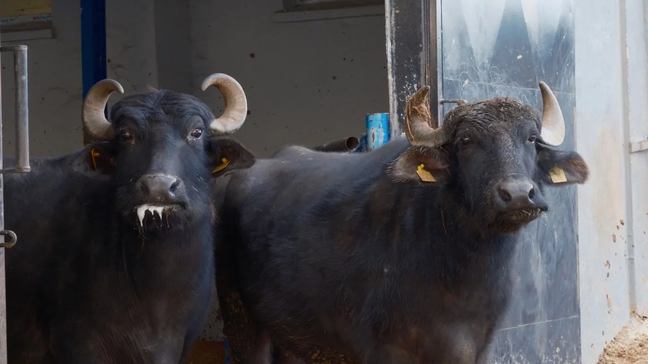Türkiye'nin yeni manda ırkı Murana süt verimi ile dikkat çekiyor