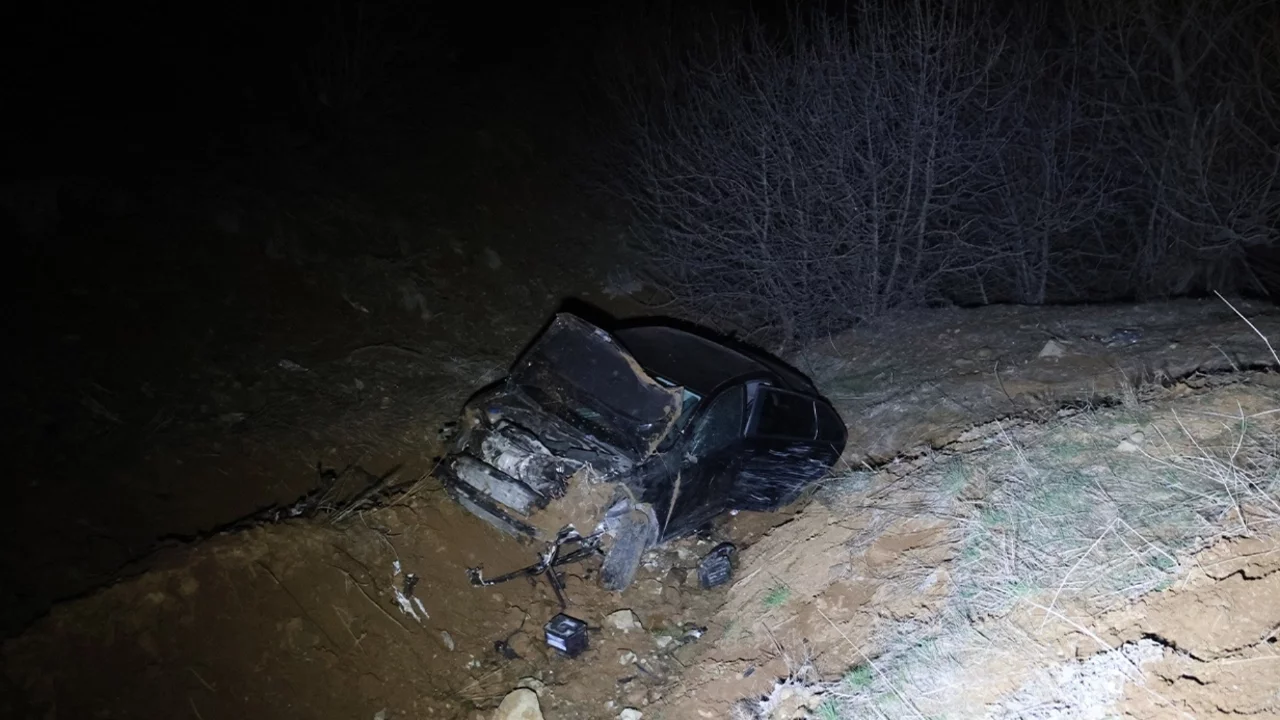 Otomobil şarampole uçtu: 2'si ağır 5 yaralı