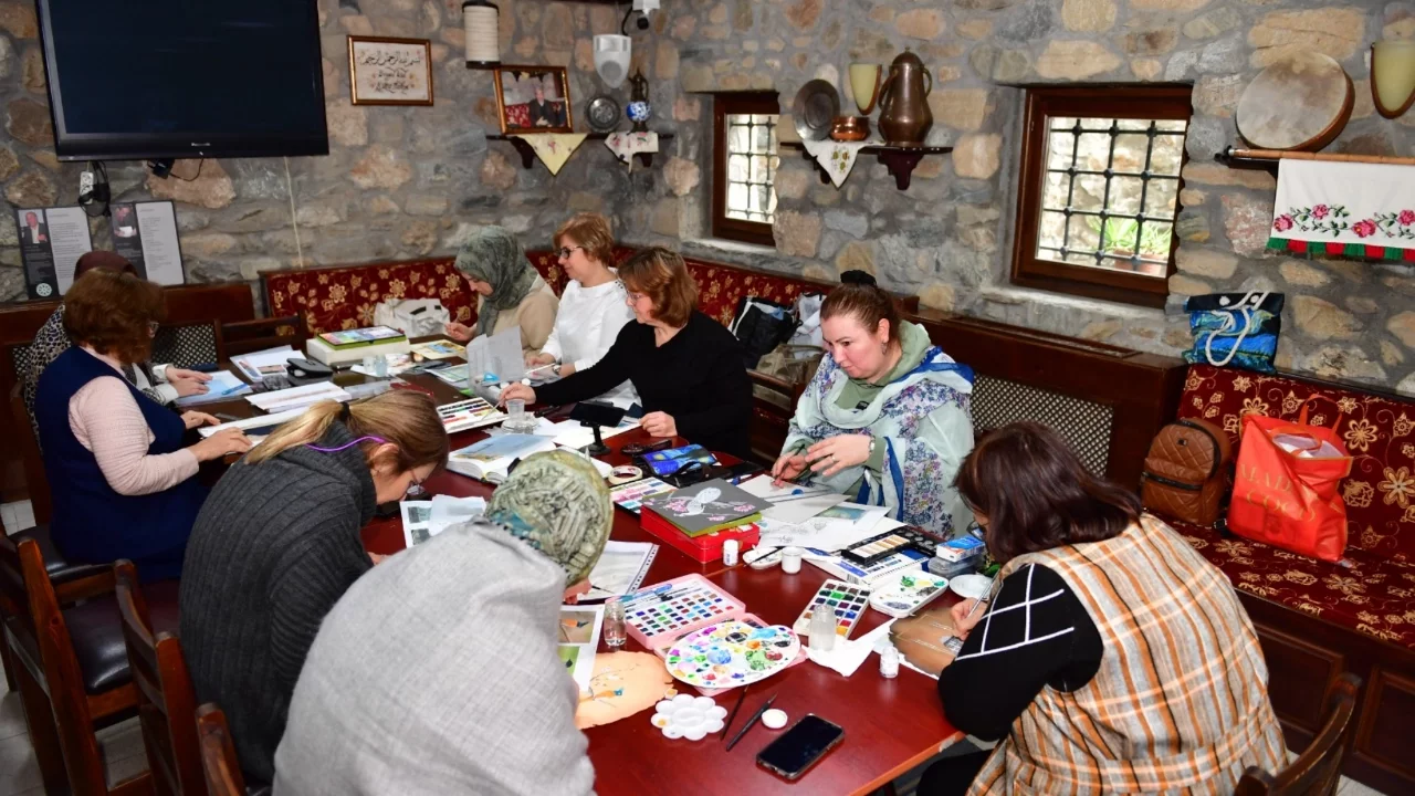 Osmangazi'de minyatür sanatıyla geçmiş bugünle buluşuyor