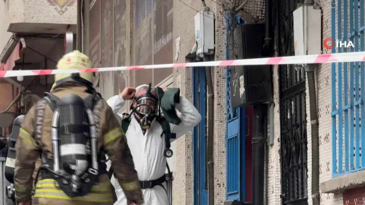 Yangın tüpü dolumunda işçiler zehirlendi: Ekipler olay yerinde