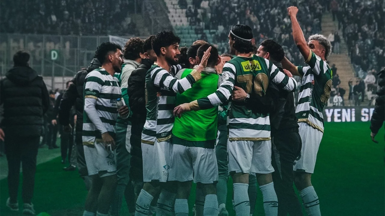 Bursaspor'dan iki gollü galibiyet