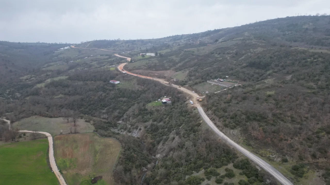 Bursa'nın Kestel ilçesinde yılların ulaşım sorunu çözülüyor