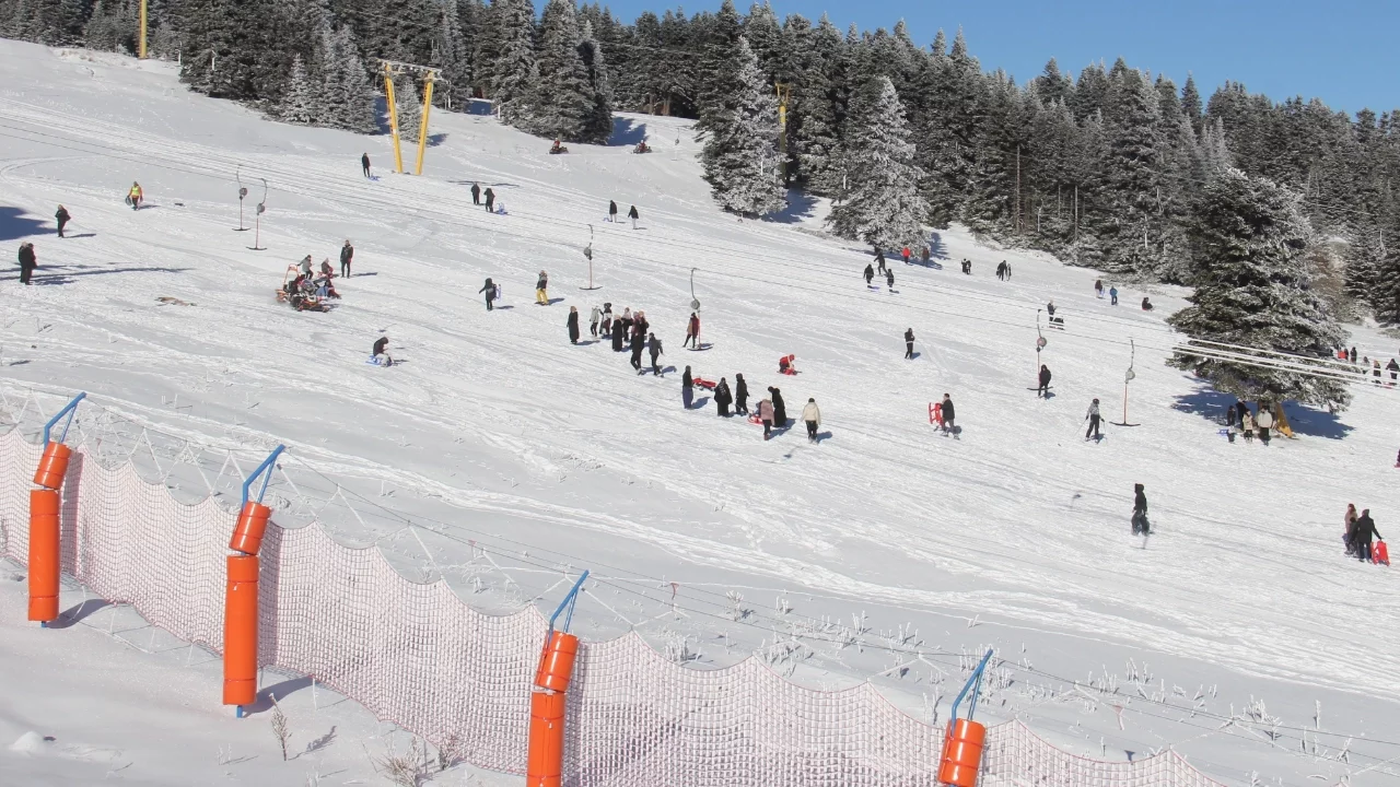 Kar Voleybolu Dünya Turu Uludağ Etabı'nda geri sayım