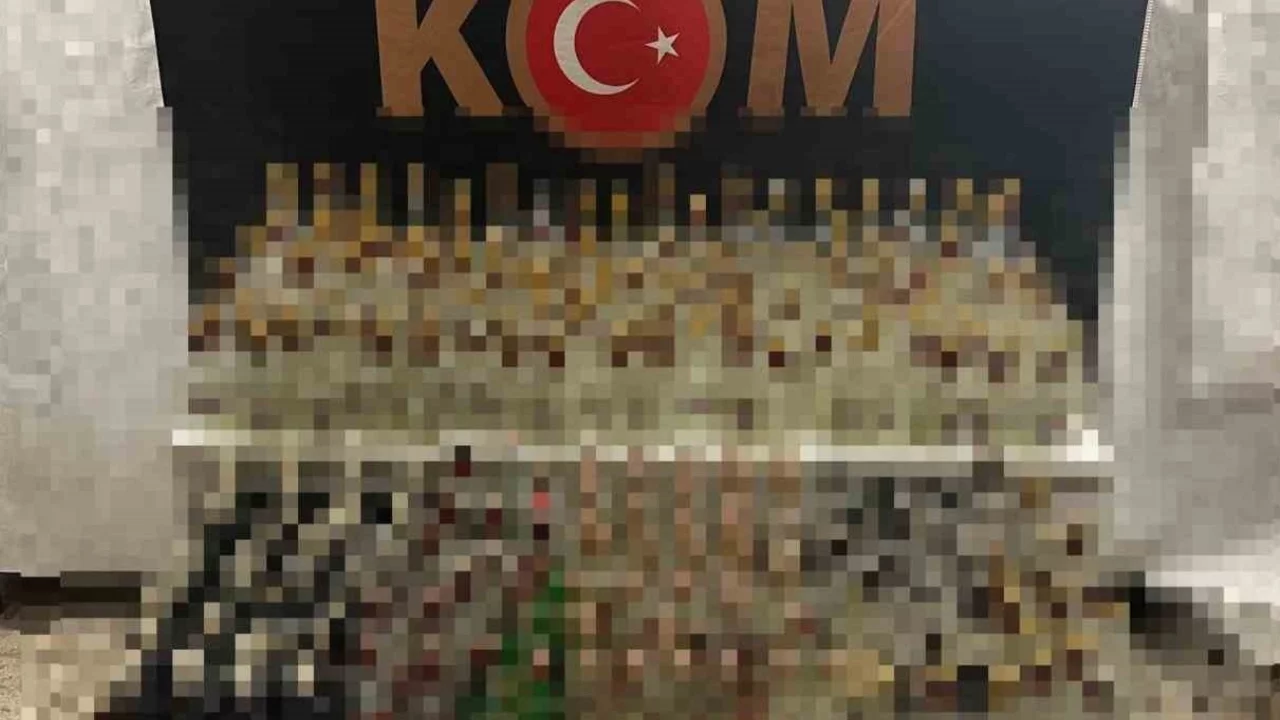 Eskişehir'de sahte içki operasyonu: 3 gözaltı