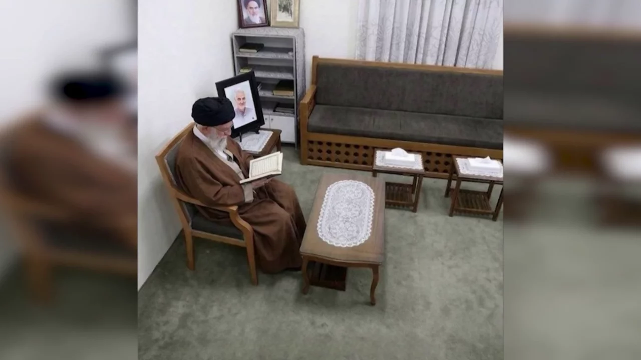 İran Hamaney'in son fotoğrafını paylaştı