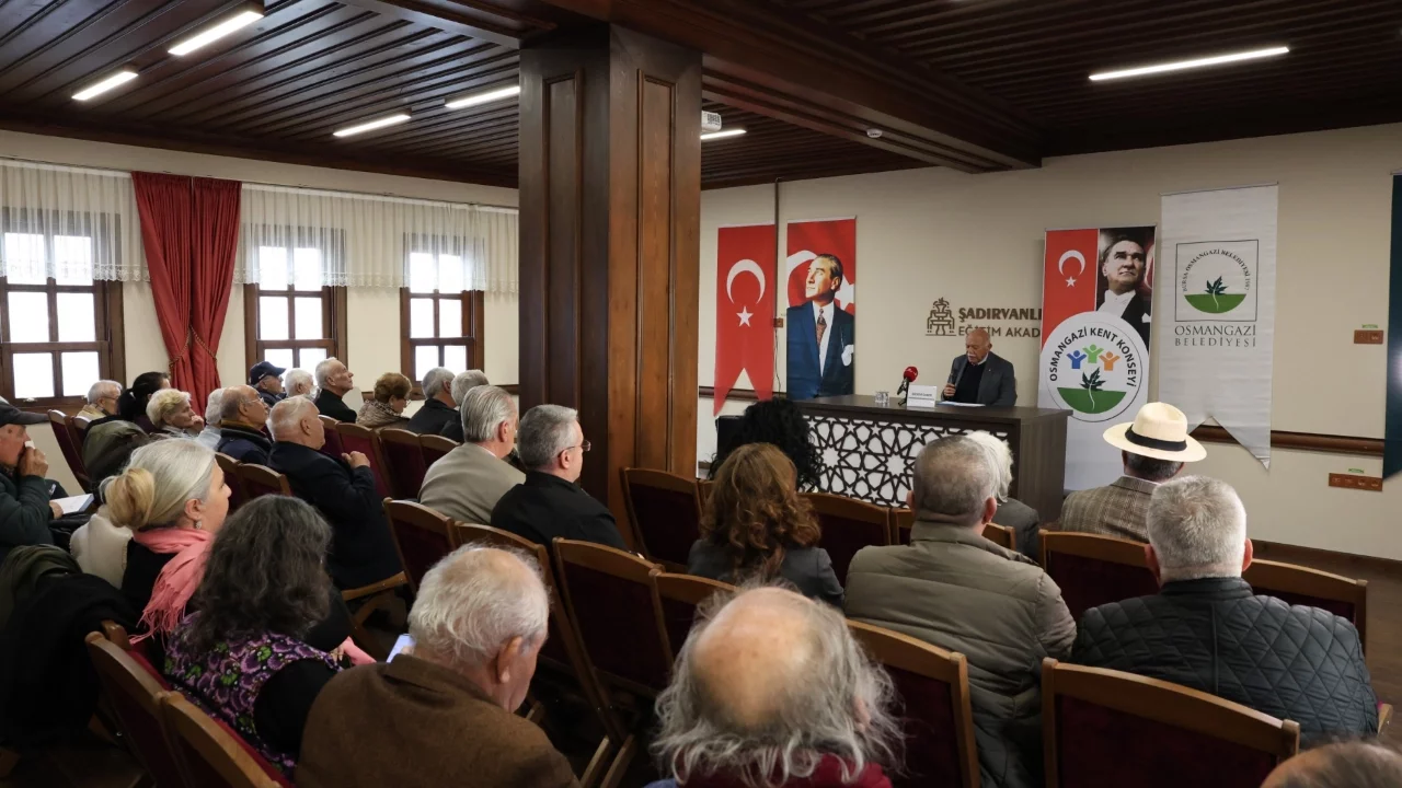 Osmangazi'de "Sular Şehri Bursa" konuşuldu