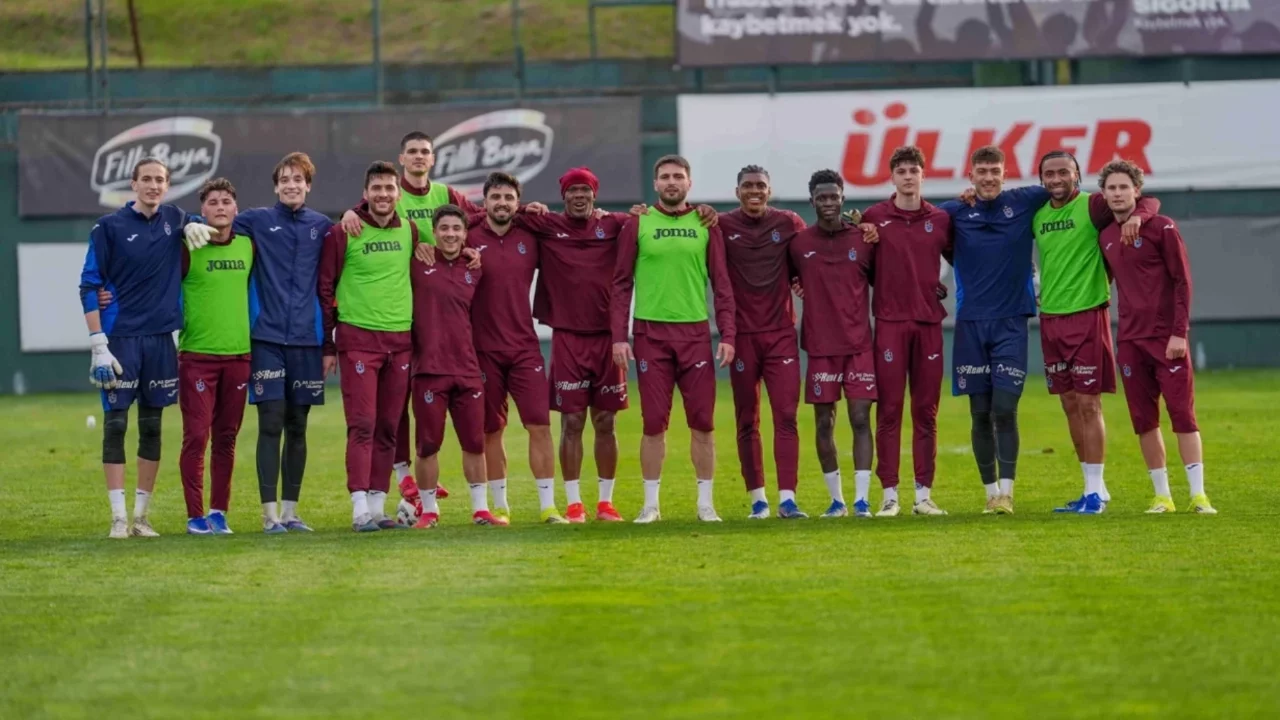 Trabzonspor, Galatasaray derbisinin hazırlıklarını sürdürdü