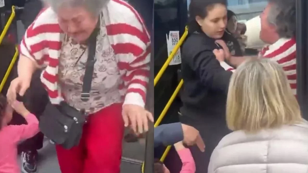 Bursa'da otobüste kadınlar yer kavgasında şoförün kolunu ısırdı