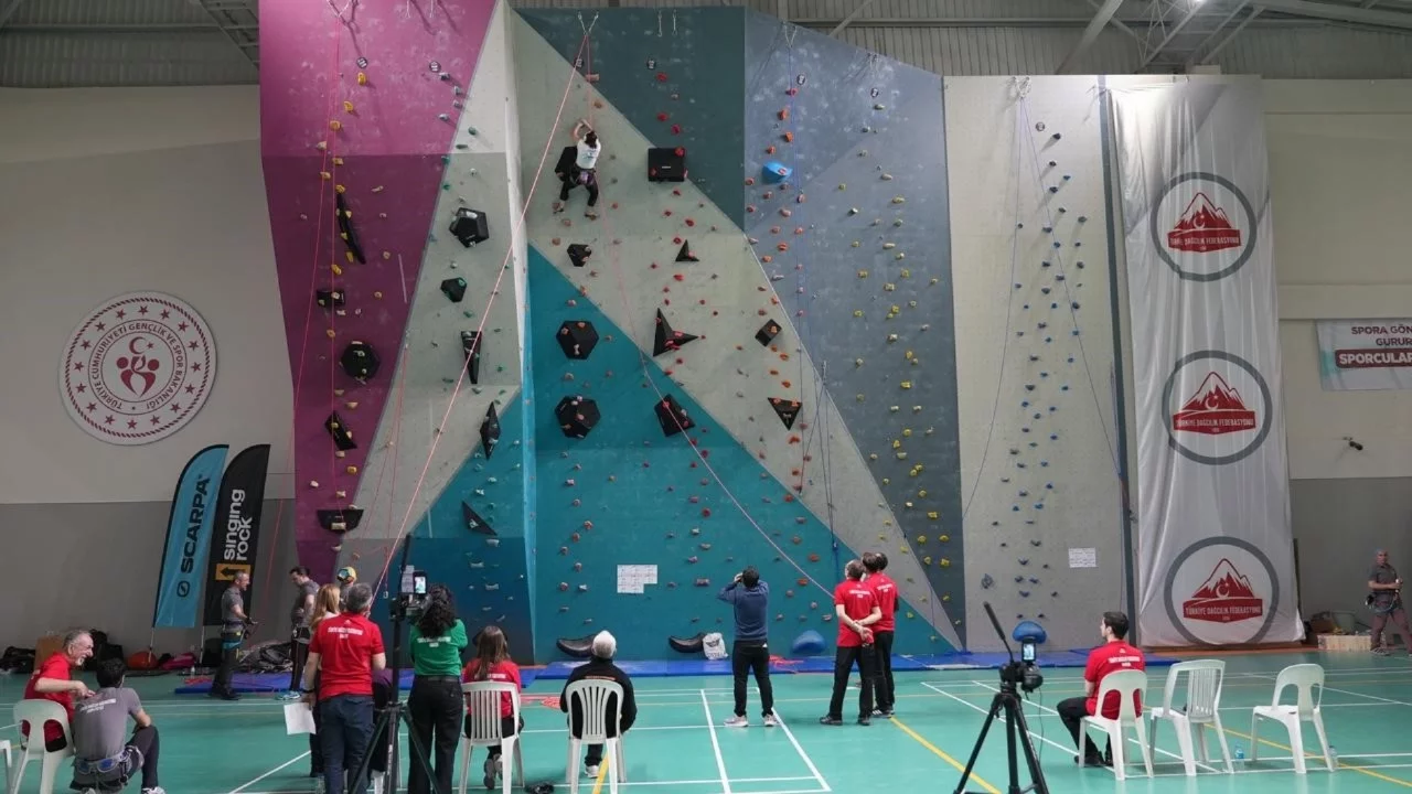 Bursa'da para tırmanış heyecanı