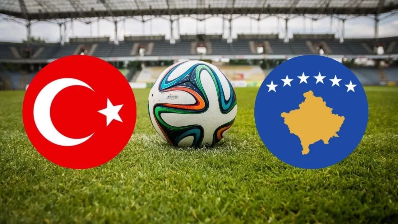 Kosova'da heyecan golsüz sürüyor! Kosova 0-0 Türkiye