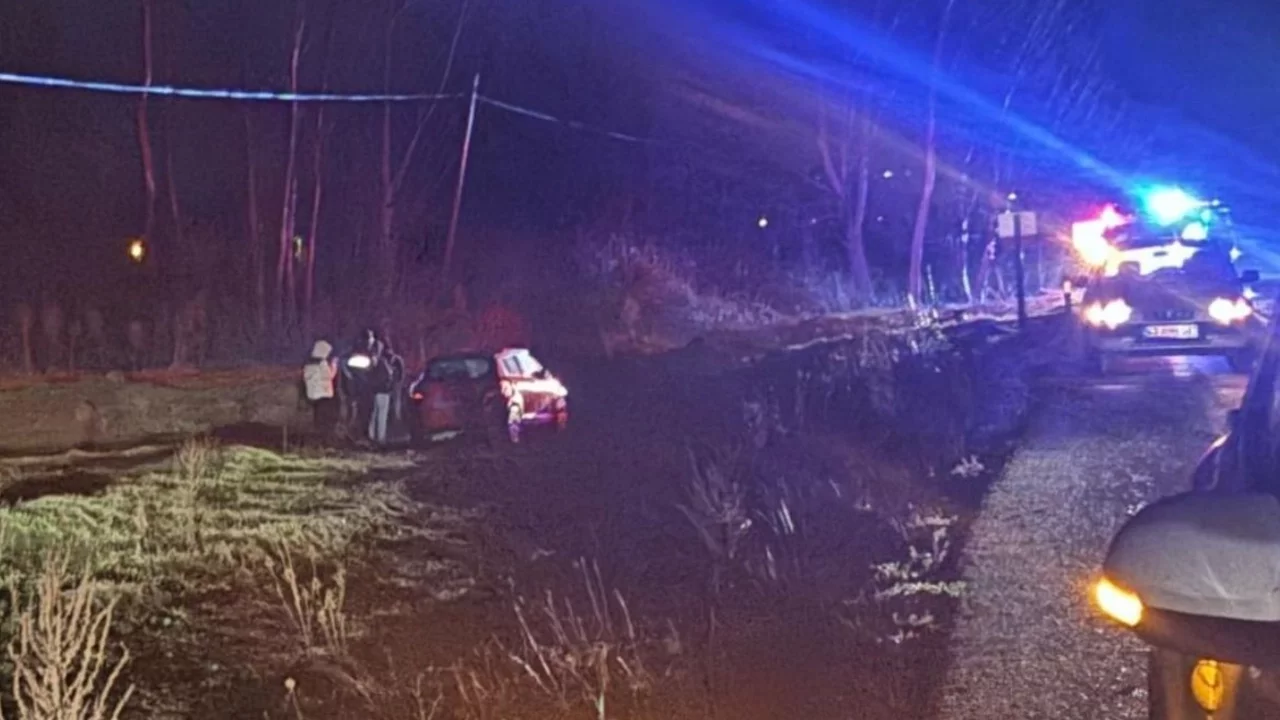 Kütahya'da kontrolden çıkan otomobil takla attı: 1 yaralı