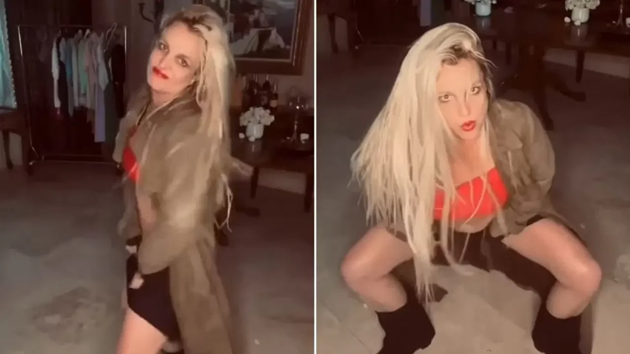 Britney Spears dans videolarına döndü