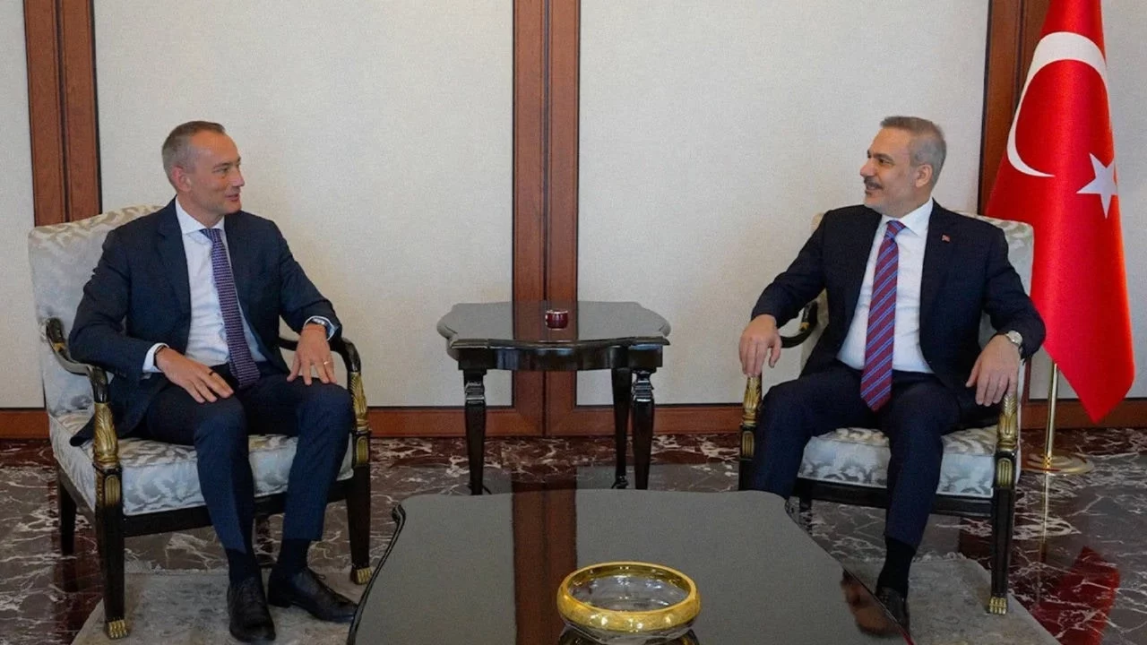 Bakan Fidan ile Gazze Yüksek Temsilcisi Nikolay Mladenov bir araya geldi