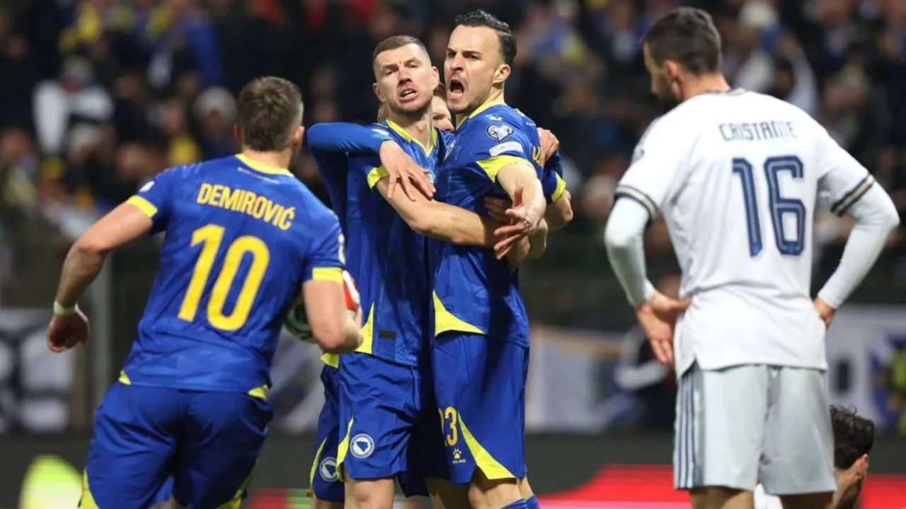 Bosna Hersek, İtalya'yı yenerek Dünya Kupası biletini kaptı