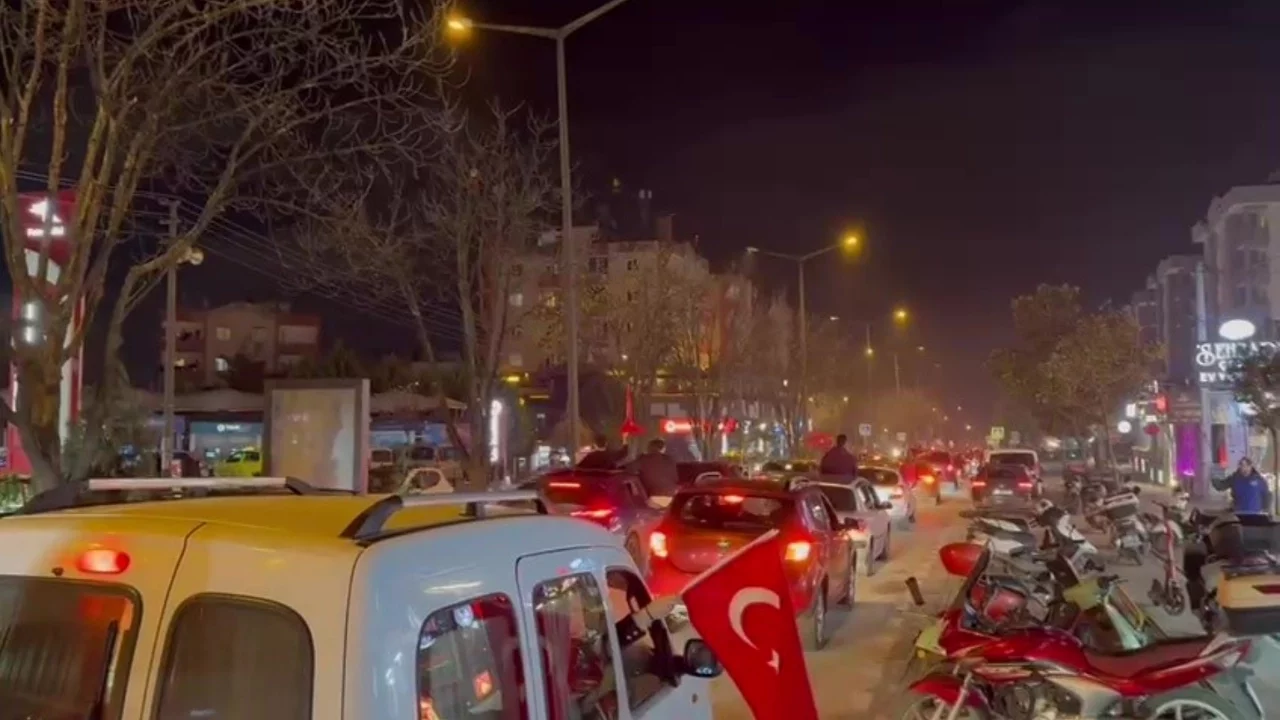 Bursa'da Dünya Kupası sevinci