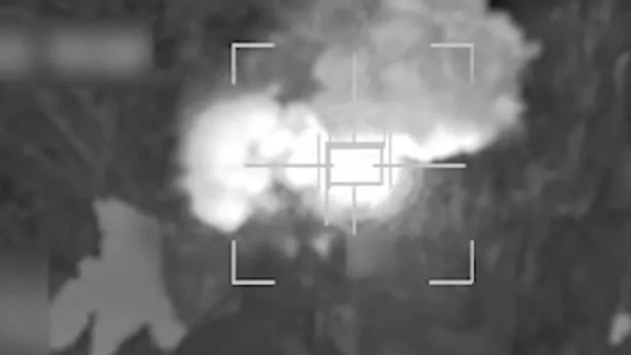 ABD, İran'da yeraltı hedeflerini vurma görüntülerini paylaştı