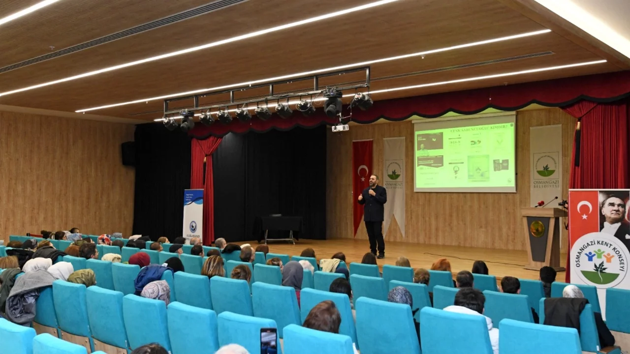 Osmangazi'de "Farkındalıklı İnsan" semineri düzenlendi