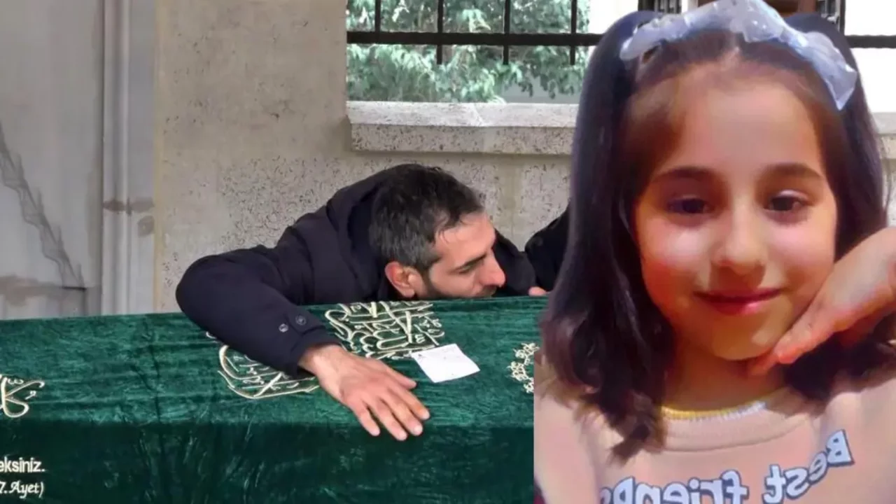 Başına beton parçası düşen çocuğa veda