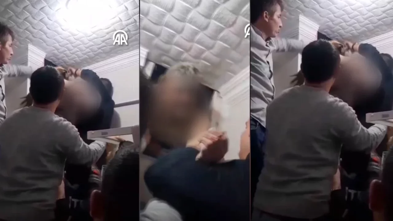 Boşanma aşamasındaki eşinin evine girmeye çalıştı, bacaya sıkıştı!