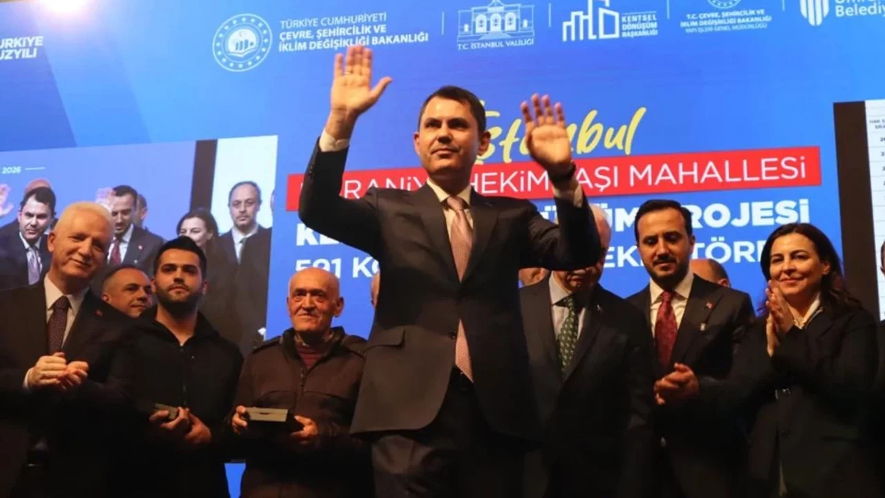 Bakan Kurum'dan tarihi kentsel dönüşüm müjdesi