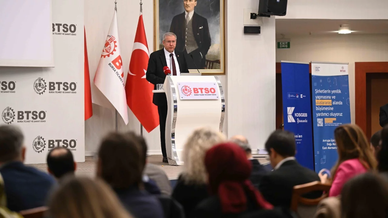 BTSO'da dijital dönüşüm ve uluslararası iş birliği fırsatları masaya yatırıldı