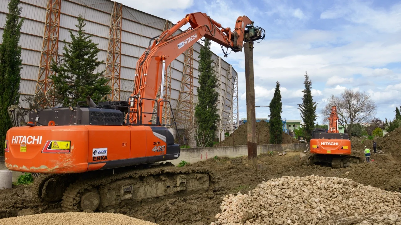 Bursa Büyükşehir Belediyesi'nden Özlüce'de altyapıya çevreci ve kalıcı çözüm