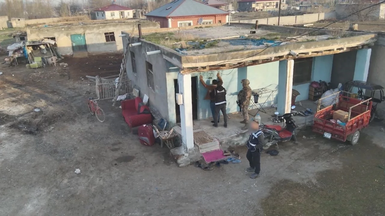 Iğdır'da uyuşturucu operasyonu: 9 tutuklama