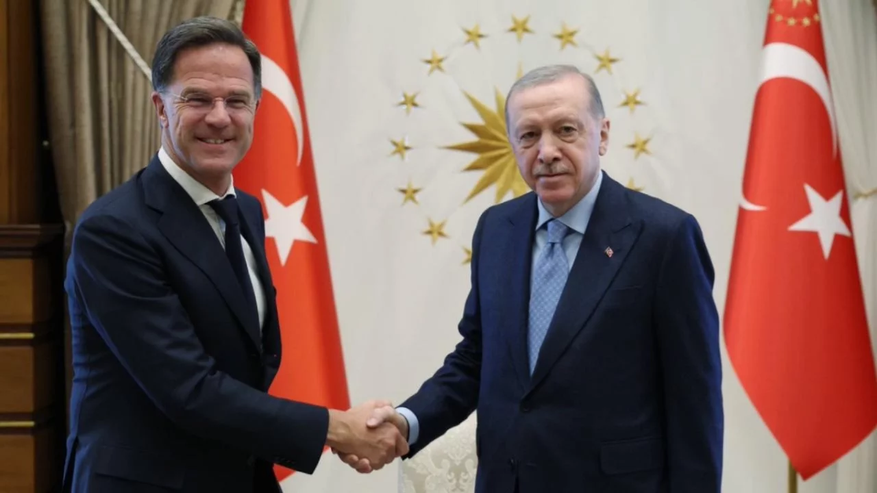 Cumhurbaşkanı Erdoğan NATO Genel Sekreteri Rutte ile görüştü