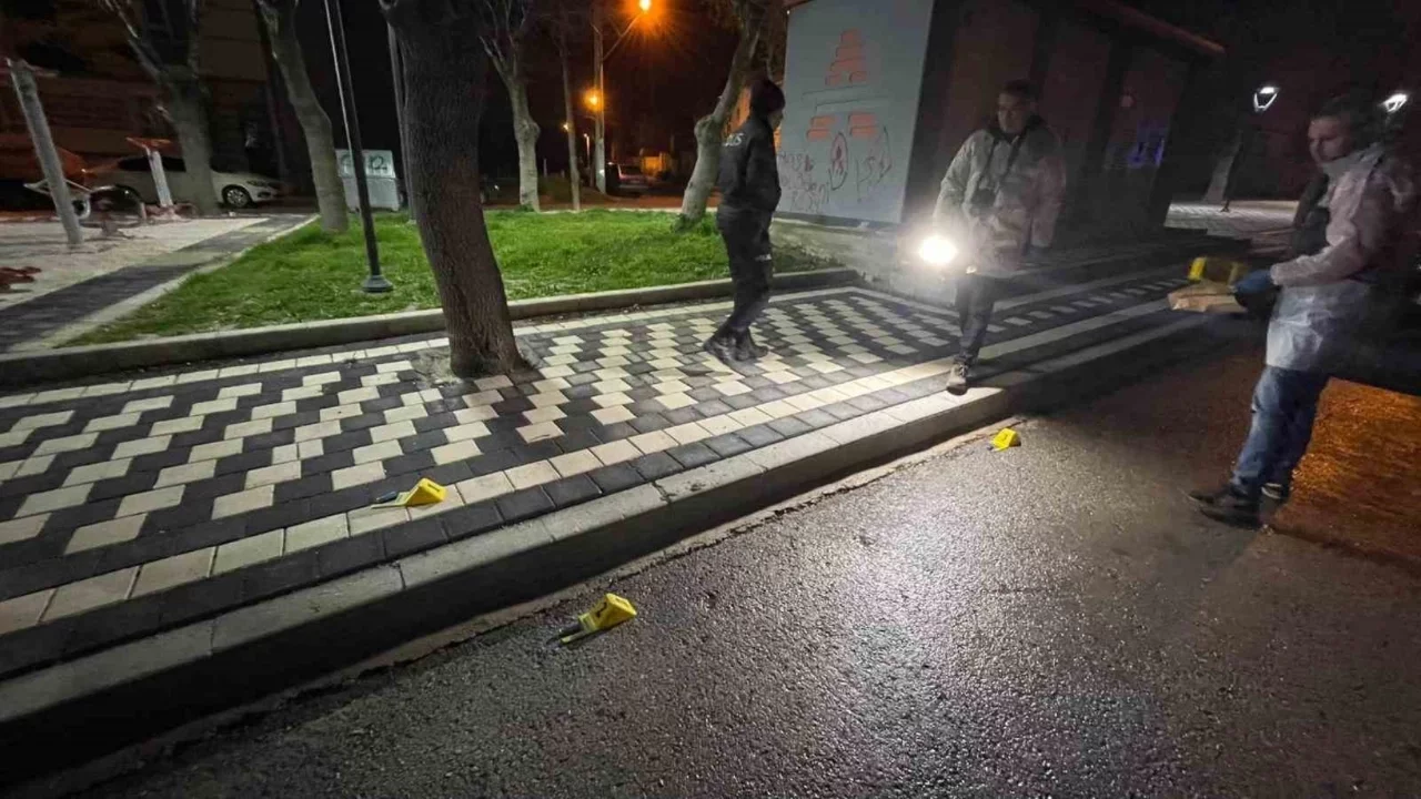 Karaman'da rastgele açılan ateş araç ve binaya isabet etti