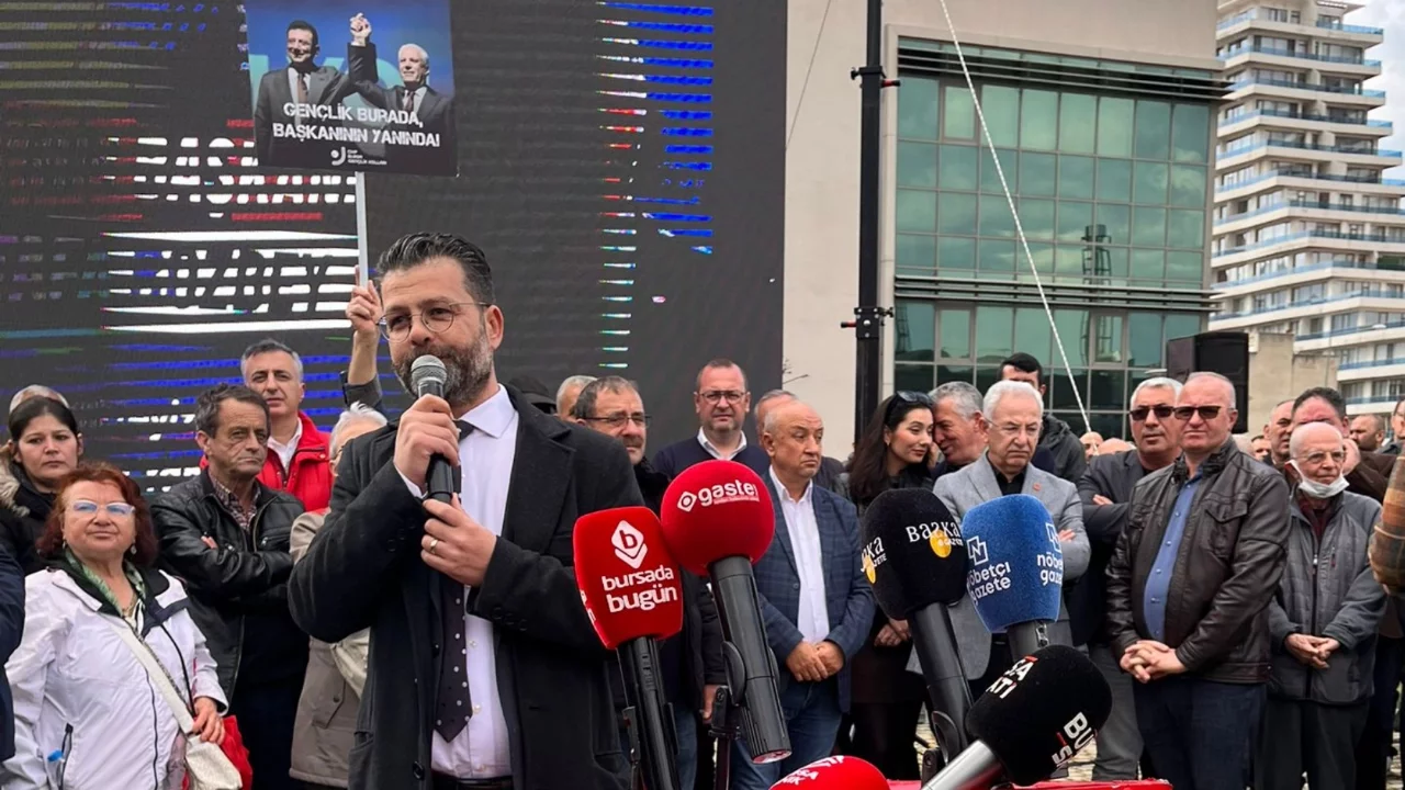 CHP Nilüfer İlçe Başkanı Şahin: Mustafa Bozbey çıkana kadar bu iktidar gidene kadar mücadele edec...