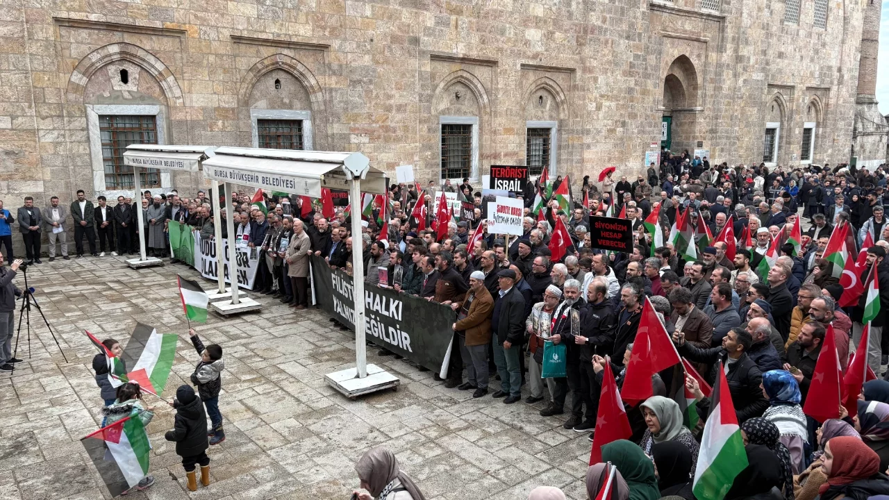 Bursa Gönüllü Kuruluşlar Platformu'ndan İsrail'e 'İdam Yasası' tepkisi