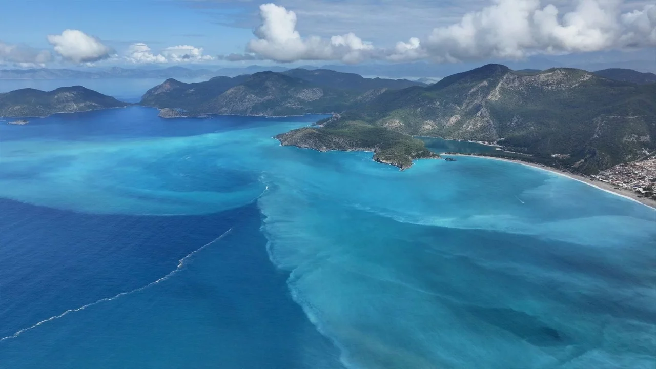 Sağanak sonrası dikkat çeken görüntü