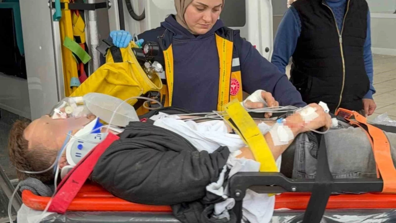 Samsun'da patpat devrildi: 1 yaralı