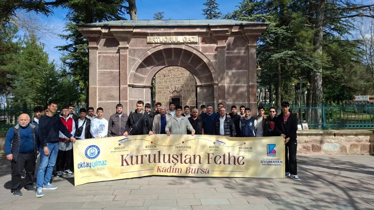 Yıldırımlı gençlerden fetih yolunda tarihi yolculuk