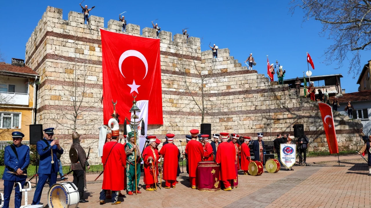 Bursa'da fetih ruhu yeniden yaşatıldı
