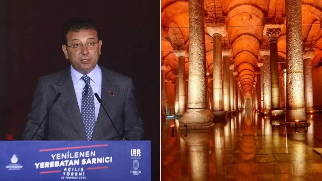 İmamoğlu'ndan sert 'Yerebatan Sarnıcı' tepkisi! 'Bir 'çökme' kararı verildiyse...'