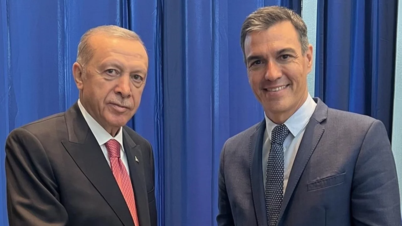 Cumhurbaşkanı Erdoğan, İspanya Başbakanı Sanchez ile görüştü