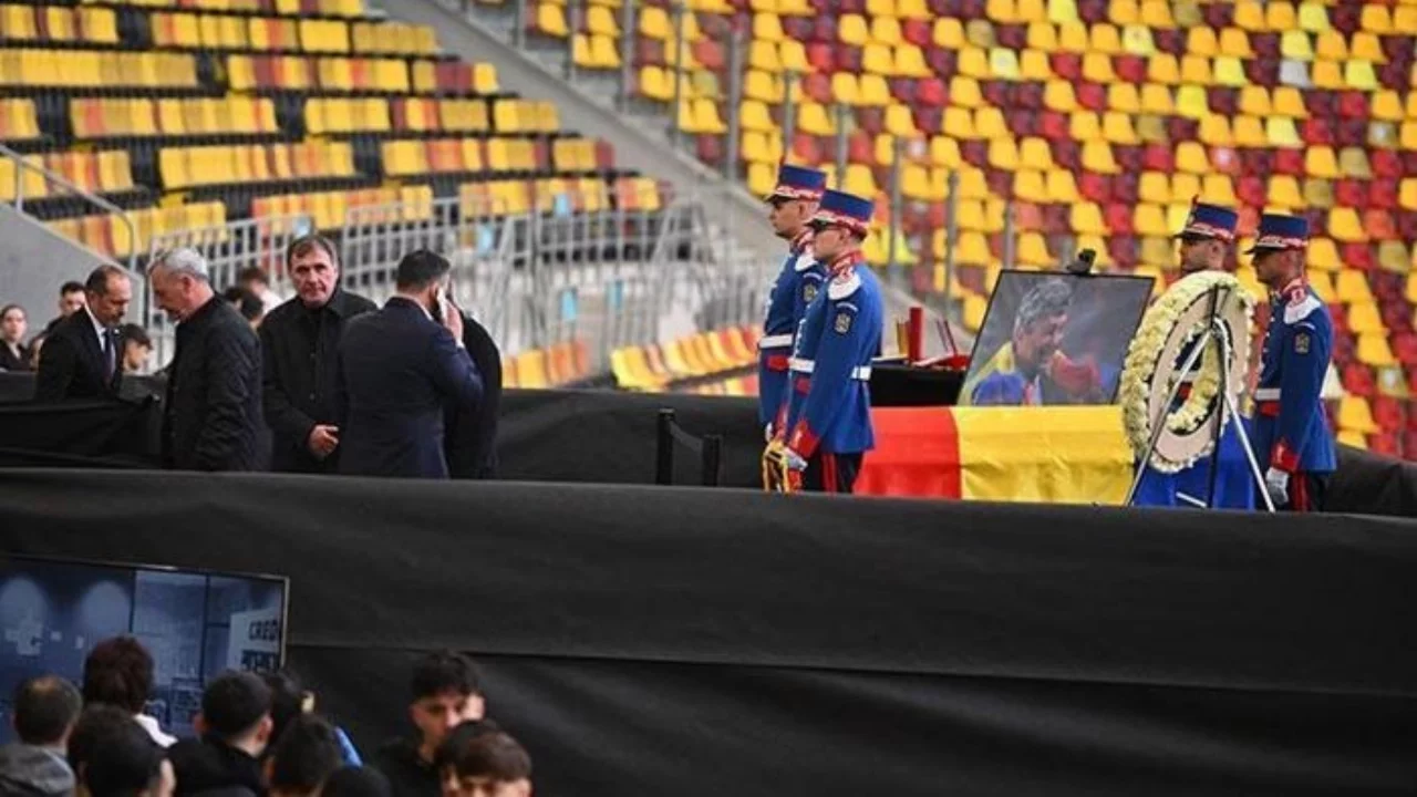 Lucescu için Ulusal Arena Stadı'nda tören düzenlendi