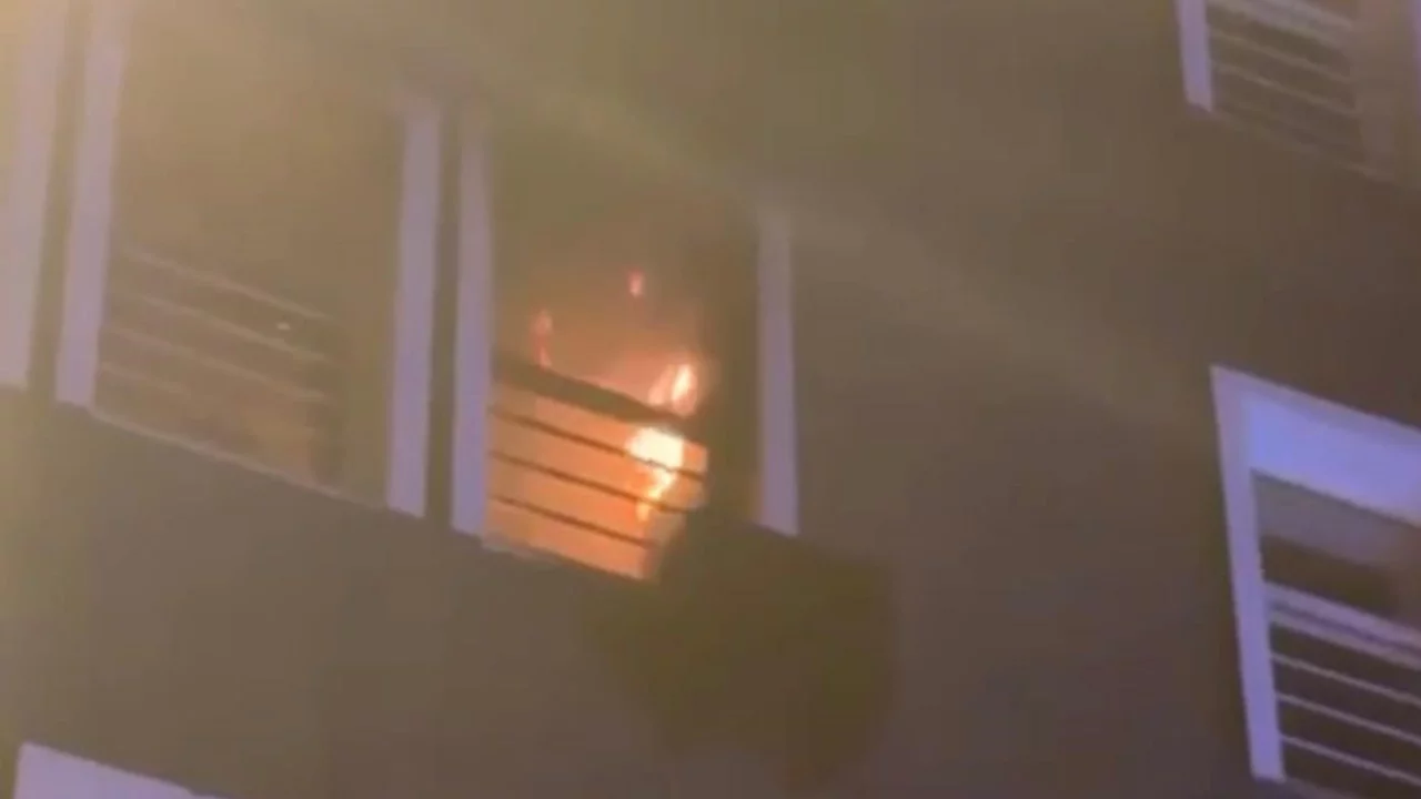 Bursa'da otelde yangın çıktı!