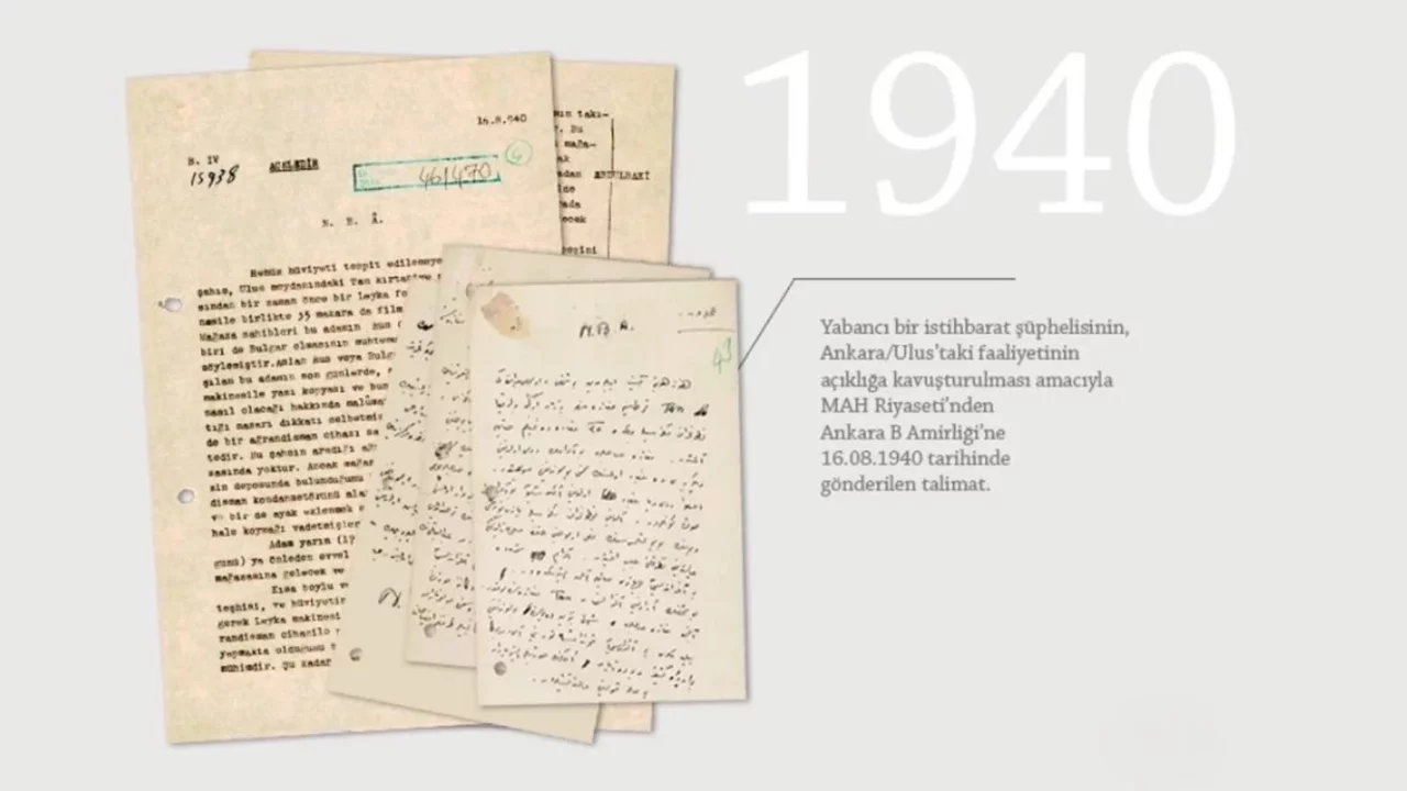 Milli İstihbarat Teşkilatı 86 yıllık istihbarat belgesini yayımladı