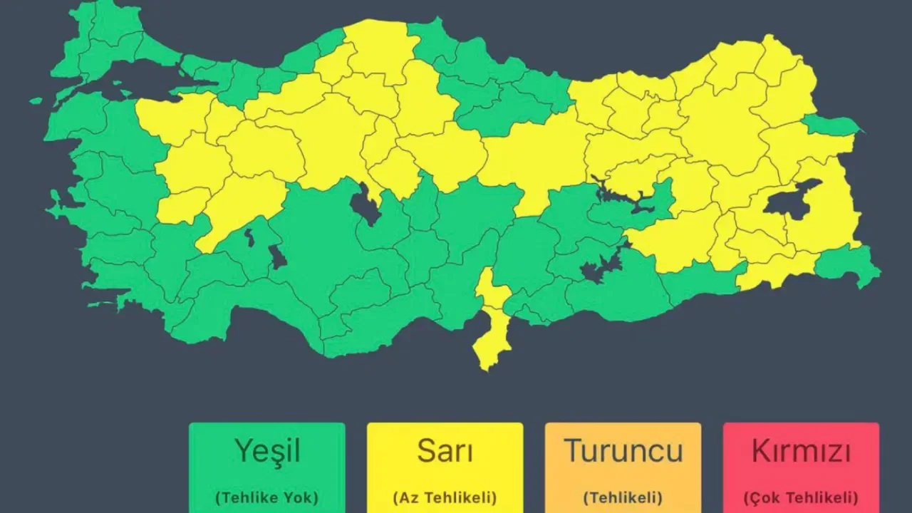 İçişleri Bakanlığı'ndan hafta sonu uyarısı: Sağanak ve kar geliyor