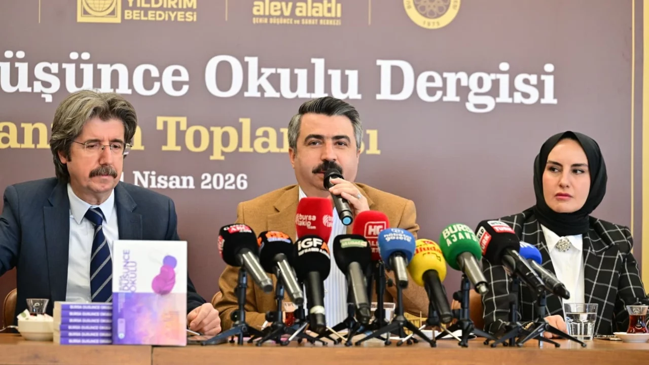 Bursa Düşünce Okulu Dergisi'nin ilk sayısı tanıtıldı